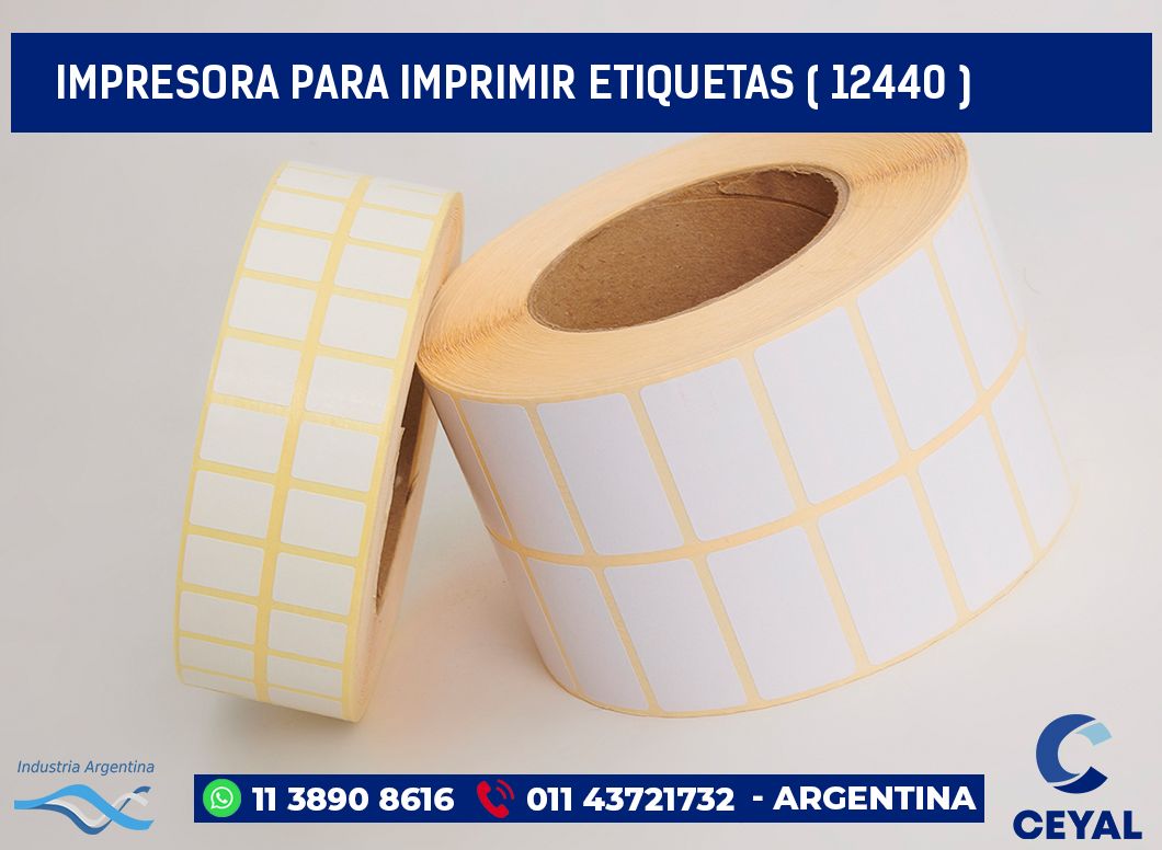 IMPRESORA PARA IMPRIMIR ETIQUETAS ( 12440 )