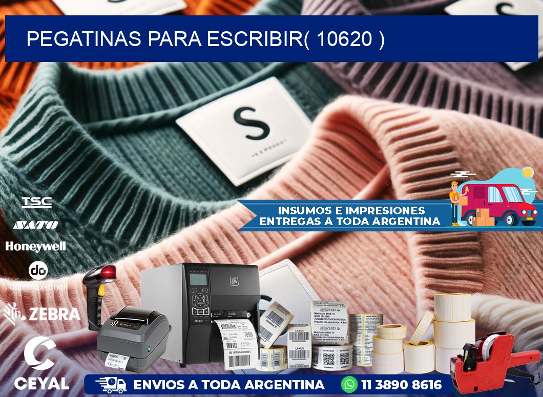 PEGATINAS PARA ESCRIBIR( 10620 )