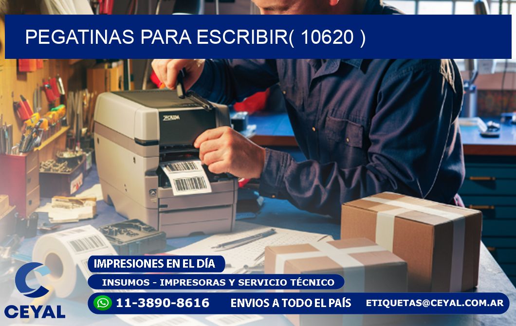 PEGATINAS PARA ESCRIBIR( 10620 )