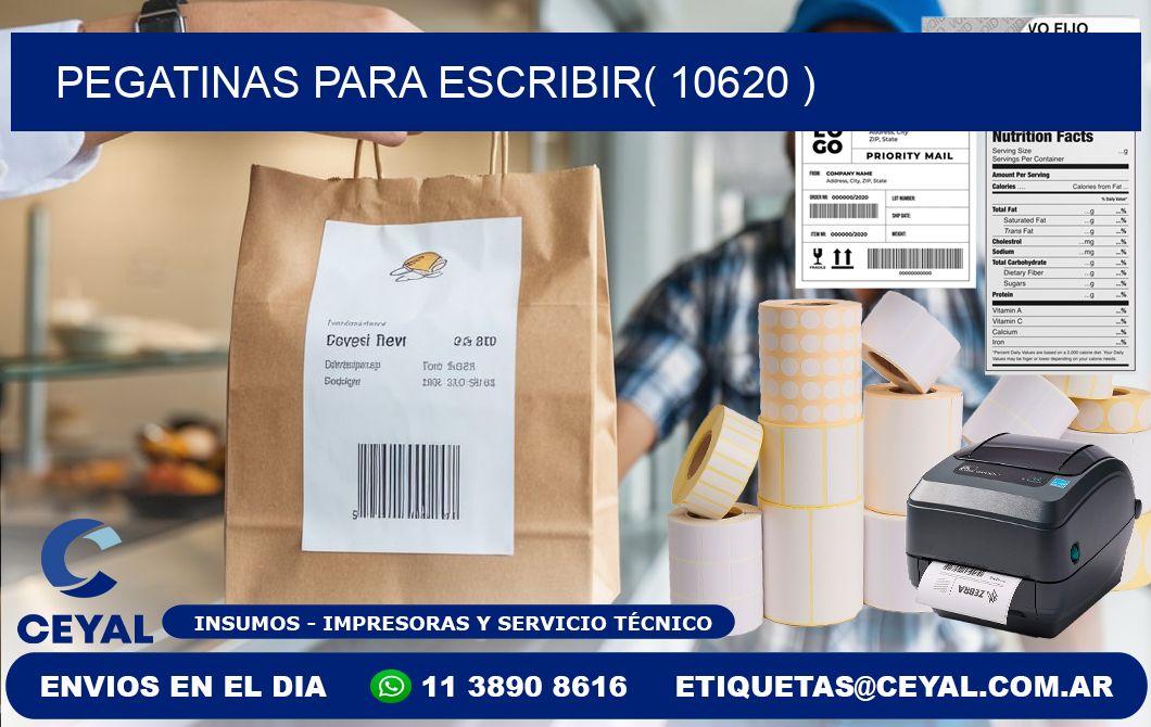 PEGATINAS PARA ESCRIBIR( 10620 )