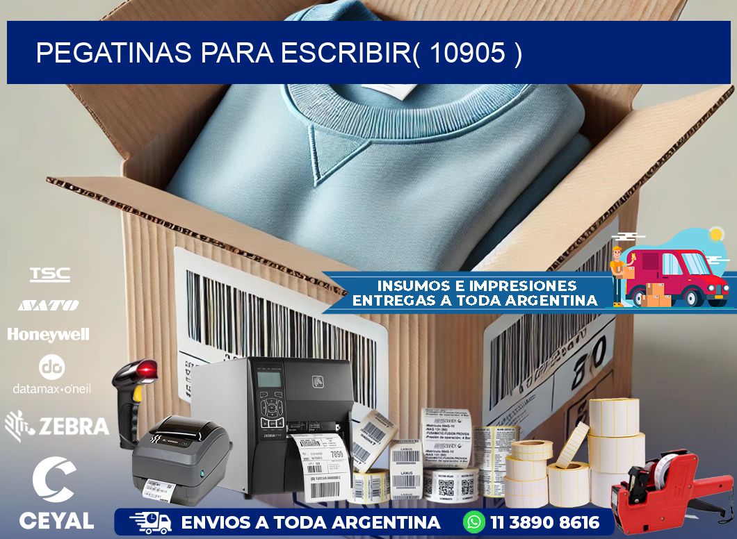 PEGATINAS PARA ESCRIBIR( 10905 )