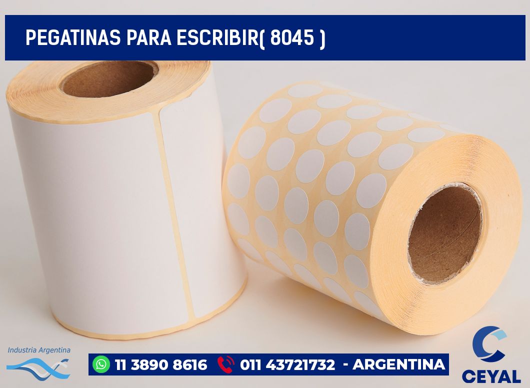 PEGATINAS PARA ESCRIBIR( 8045 )