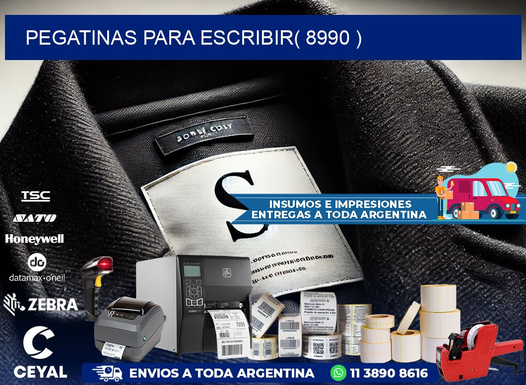 PEGATINAS PARA ESCRIBIR( 8990 )