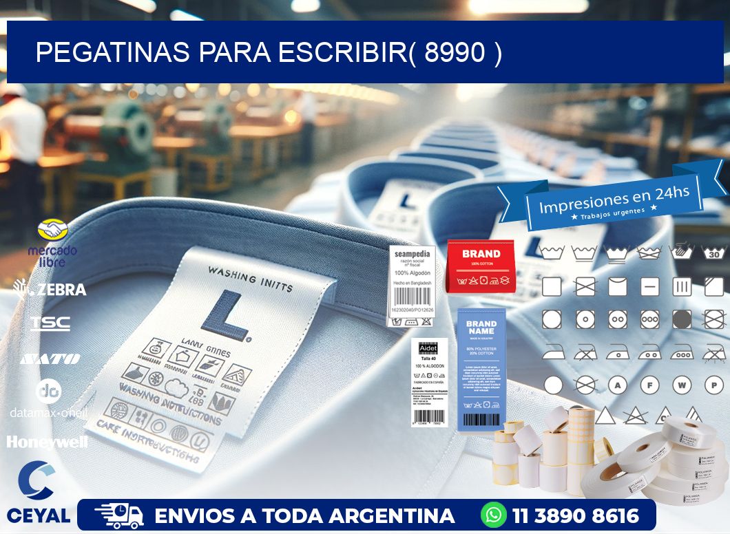 PEGATINAS PARA ESCRIBIR( 8990 )