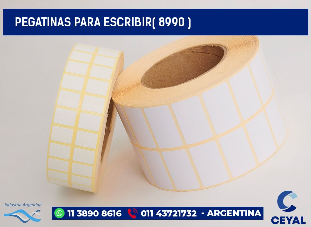 PEGATINAS PARA ESCRIBIR( 8990 )