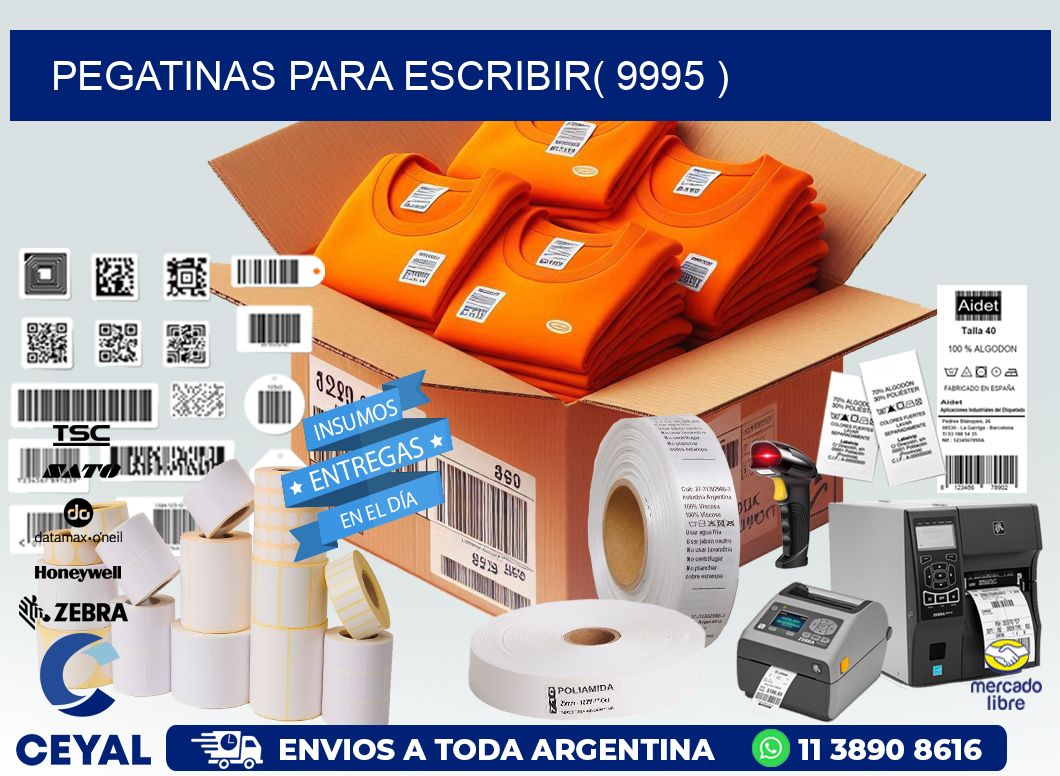 PEGATINAS PARA ESCRIBIR( 9995 )