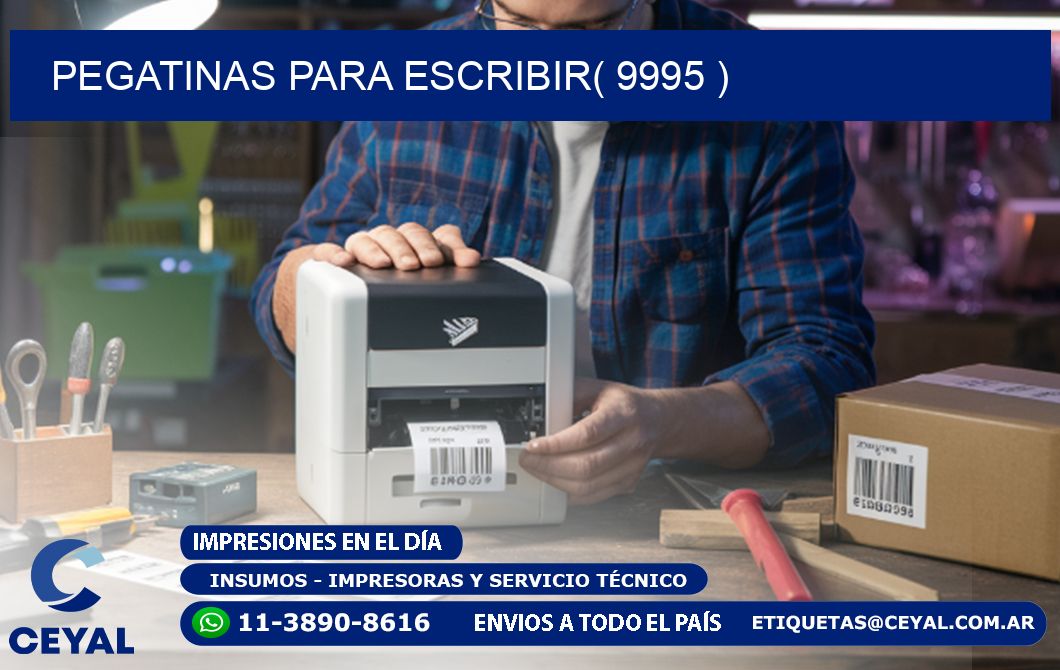 PEGATINAS PARA ESCRIBIR( 9995 )