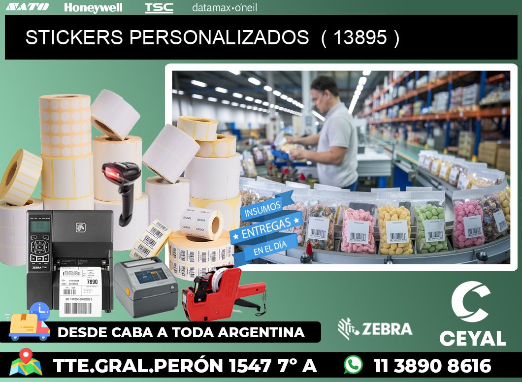 STICKERS PERSONALIZADOS  ( 13895 )