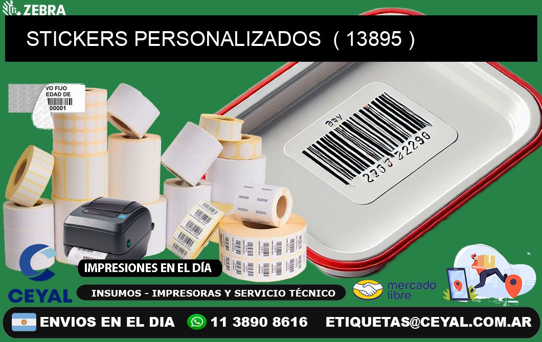 STICKERS PERSONALIZADOS  ( 13895 )