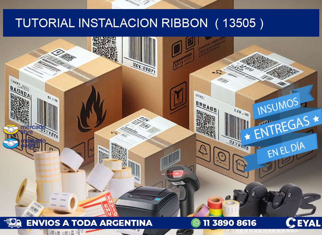 TUTORIAL INSTALACION RIBBON  ( 13505 )