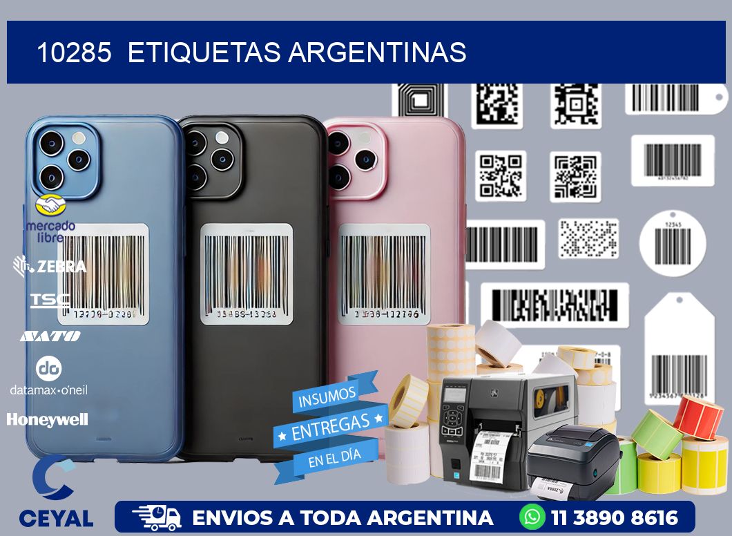 10285  ETIQUETAS ARGENTINAS