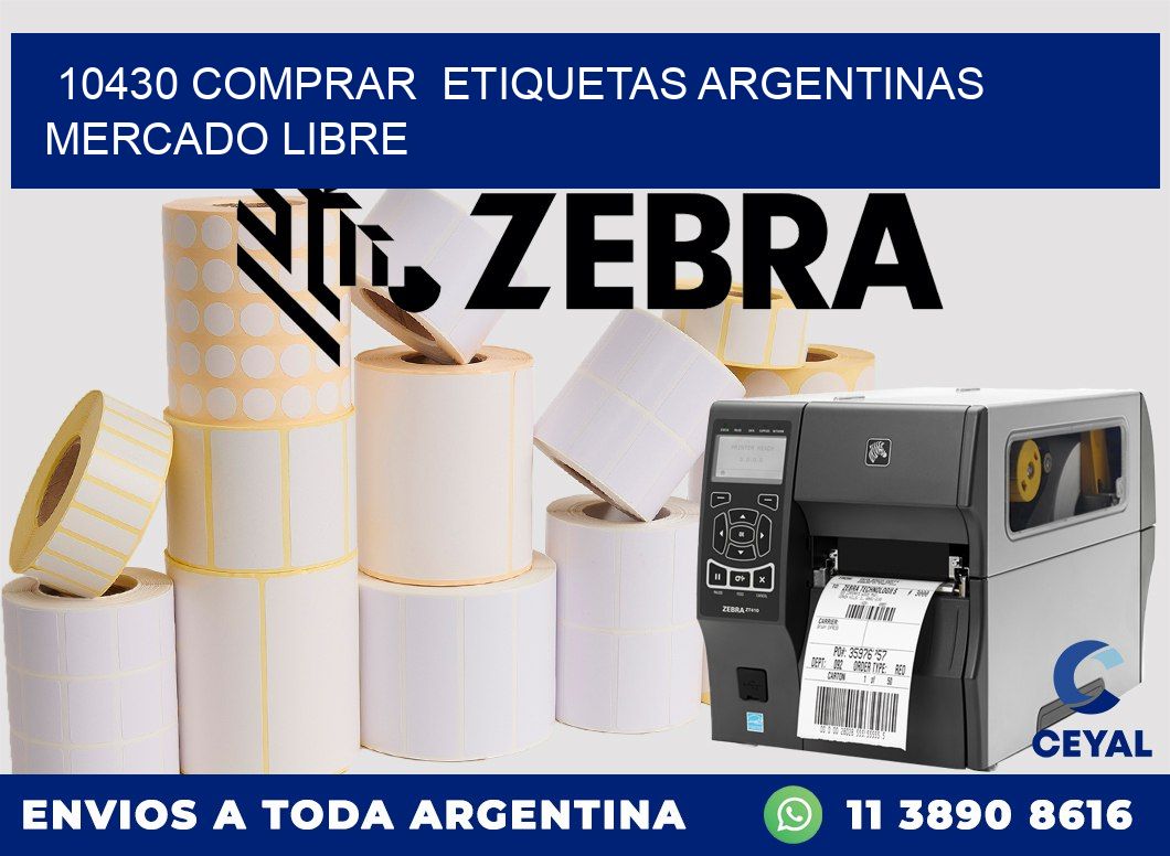 10430 COMPRAR  ETIQUETAS ARGENTINAS MERCADO LIBRE