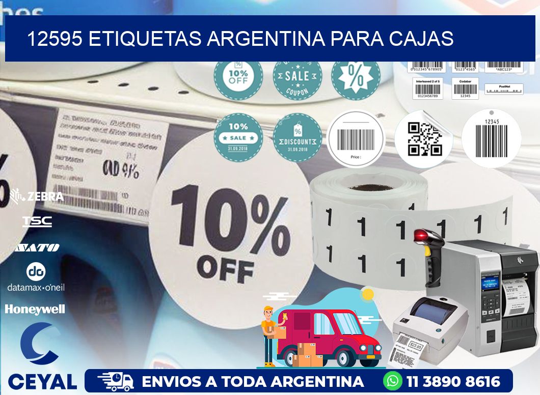 12595 ETIQUETAS ARGENTINA PARA CAJAS