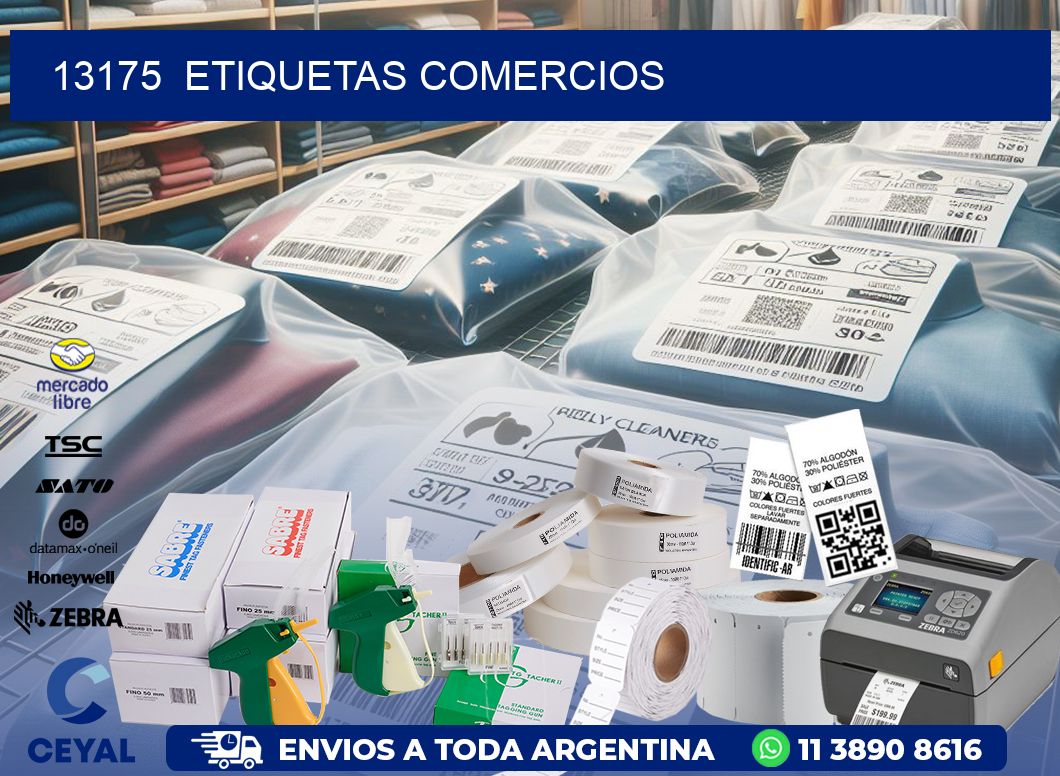 13175  ETIQUETAS COMERCIOS