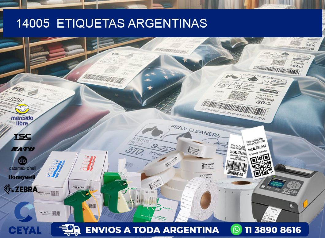 14005  ETIQUETAS ARGENTINAS