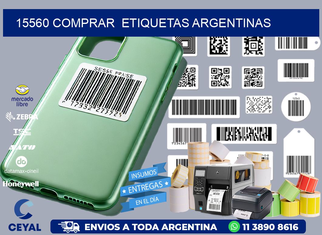 15560 COMPRAR  ETIQUETAS ARGENTINAS