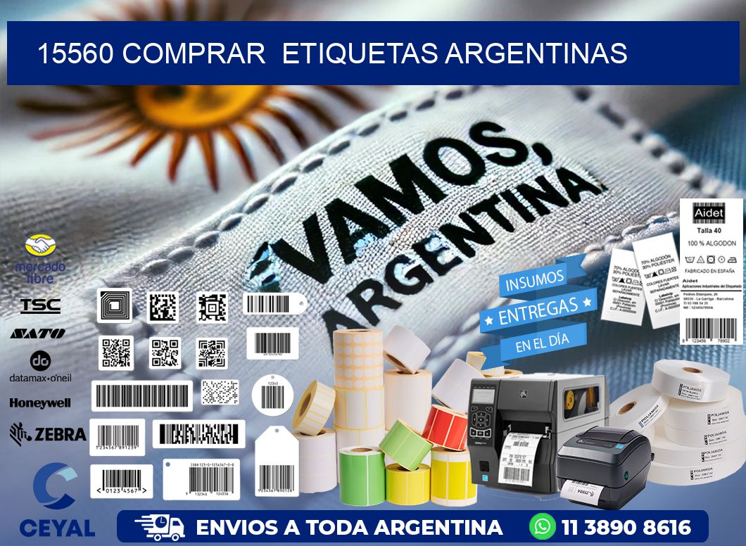 15560 COMPRAR  ETIQUETAS ARGENTINAS