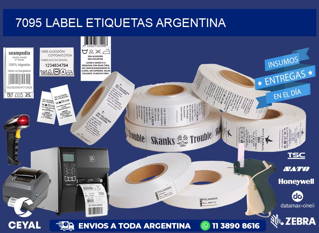 7095 LABEL ETIQUETAS ARGENTINA