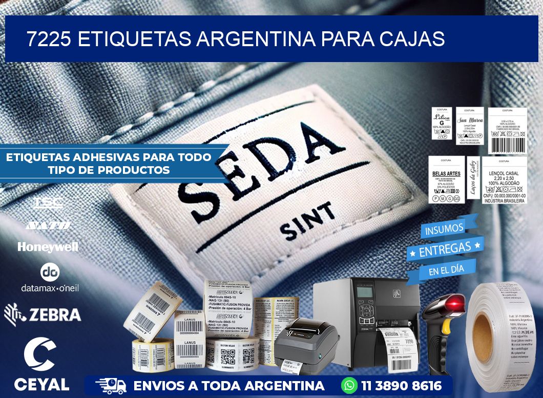 7225 ETIQUETAS ARGENTINA PARA CAJAS