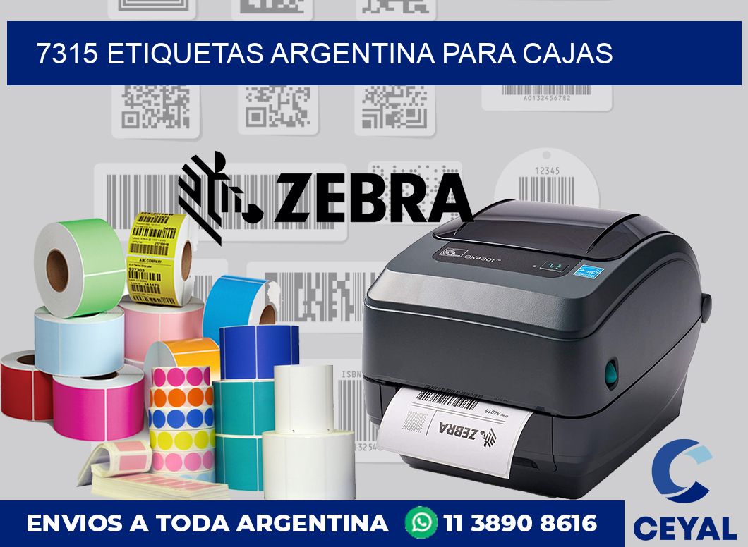 7315 ETIQUETAS ARGENTINA PARA CAJAS