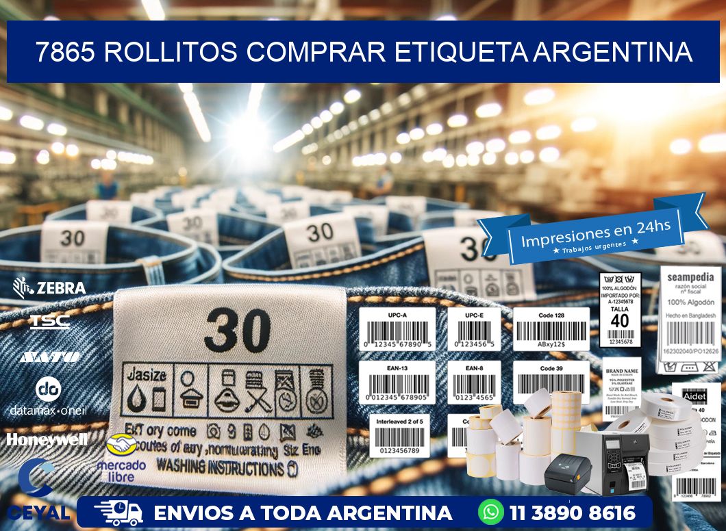 7865 ROLLITOS COMPRAR ETIQUETA ARGENTINA