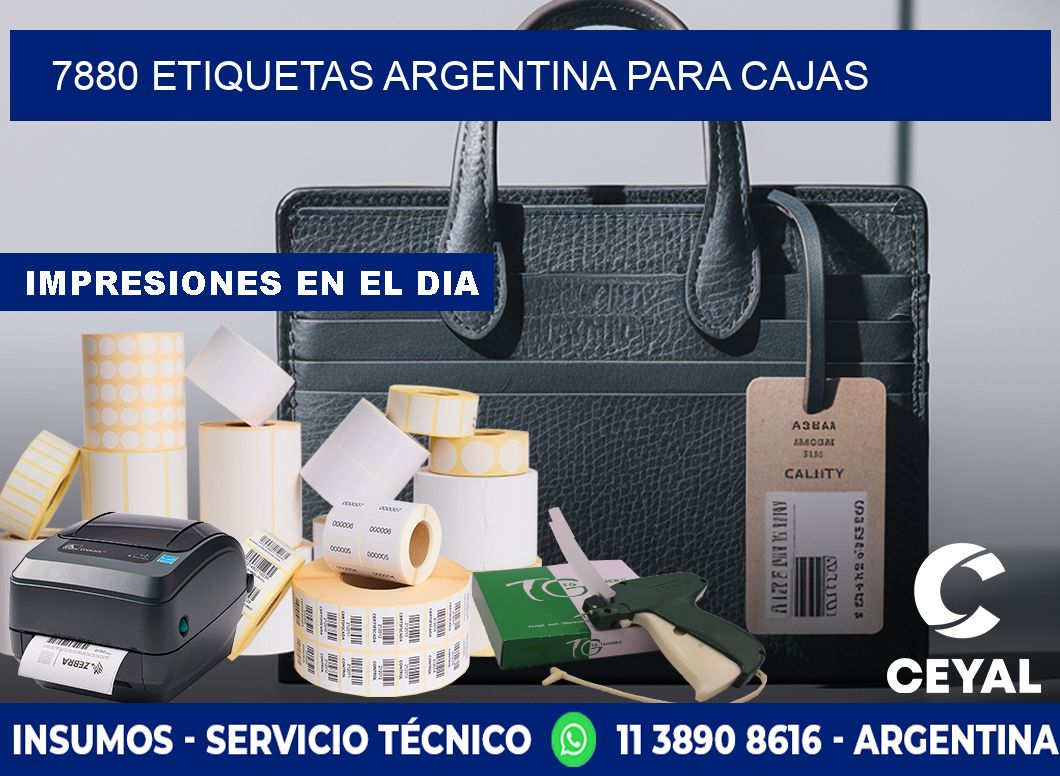 7880 ETIQUETAS ARGENTINA PARA CAJAS