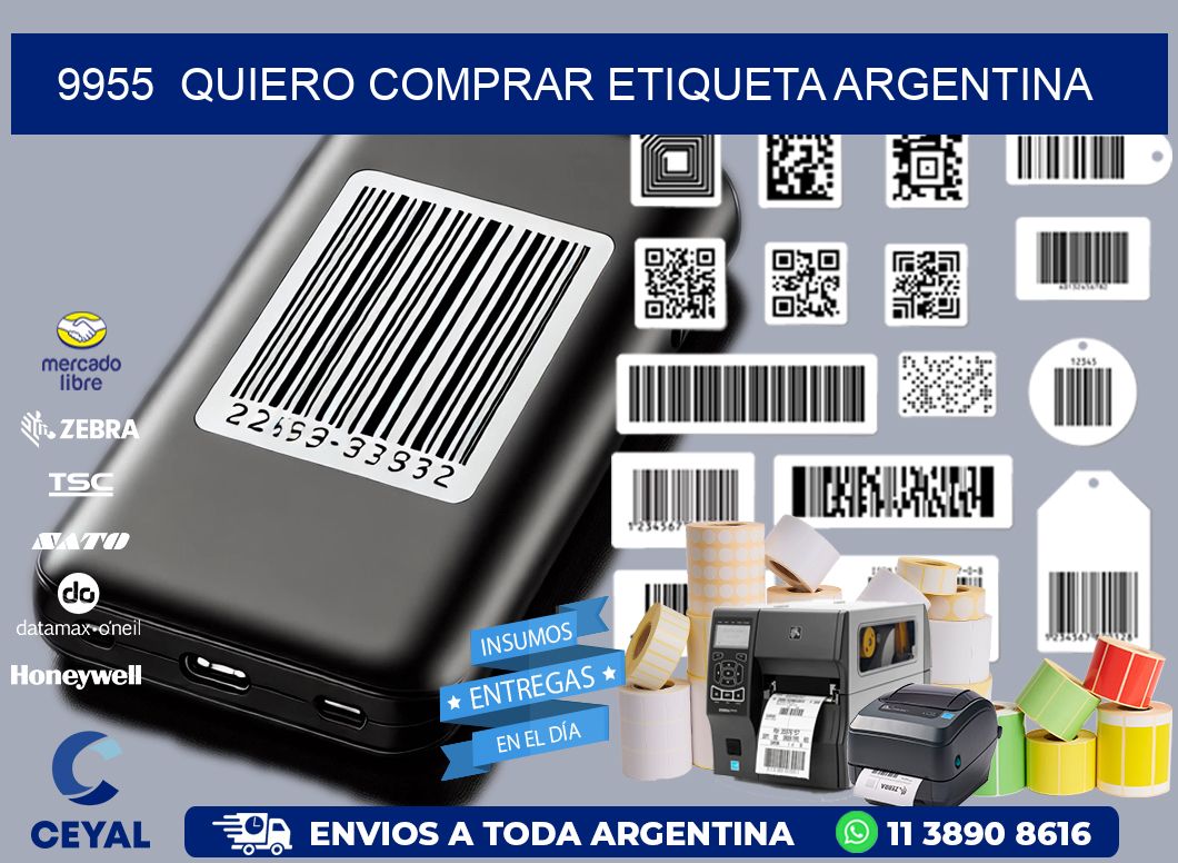 9955  QUIERO COMPRAR ETIQUETA ARGENTINA