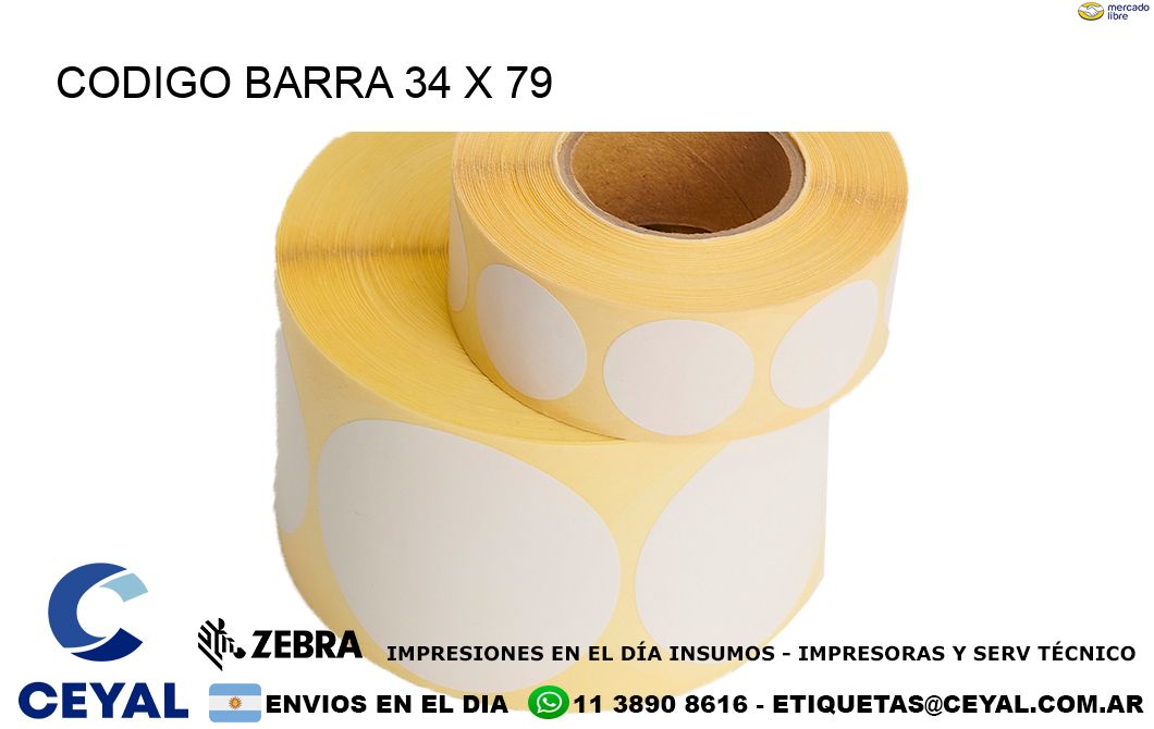 CODIGO BARRA 34 x 79