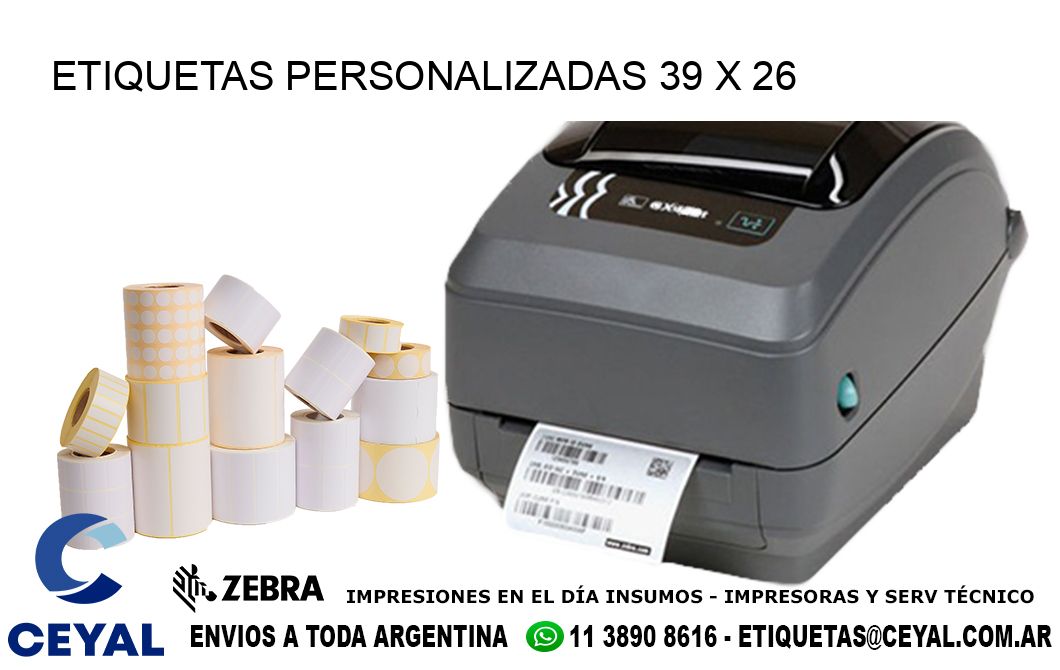 ETIQUETAS PERSONALIZADAS 39 x 26