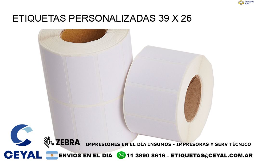 ETIQUETAS PERSONALIZADAS 39 x 26