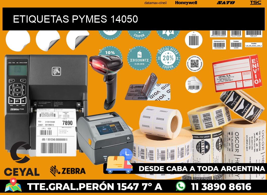 ETIQUETAS PYMES 14050