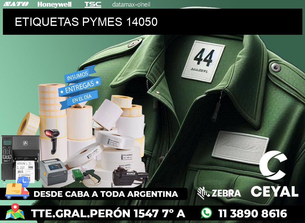 ETIQUETAS PYMES 14050