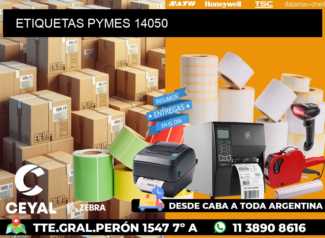 ETIQUETAS PYMES 14050