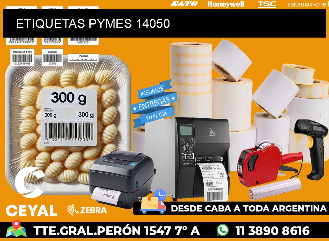 ETIQUETAS PYMES 14050