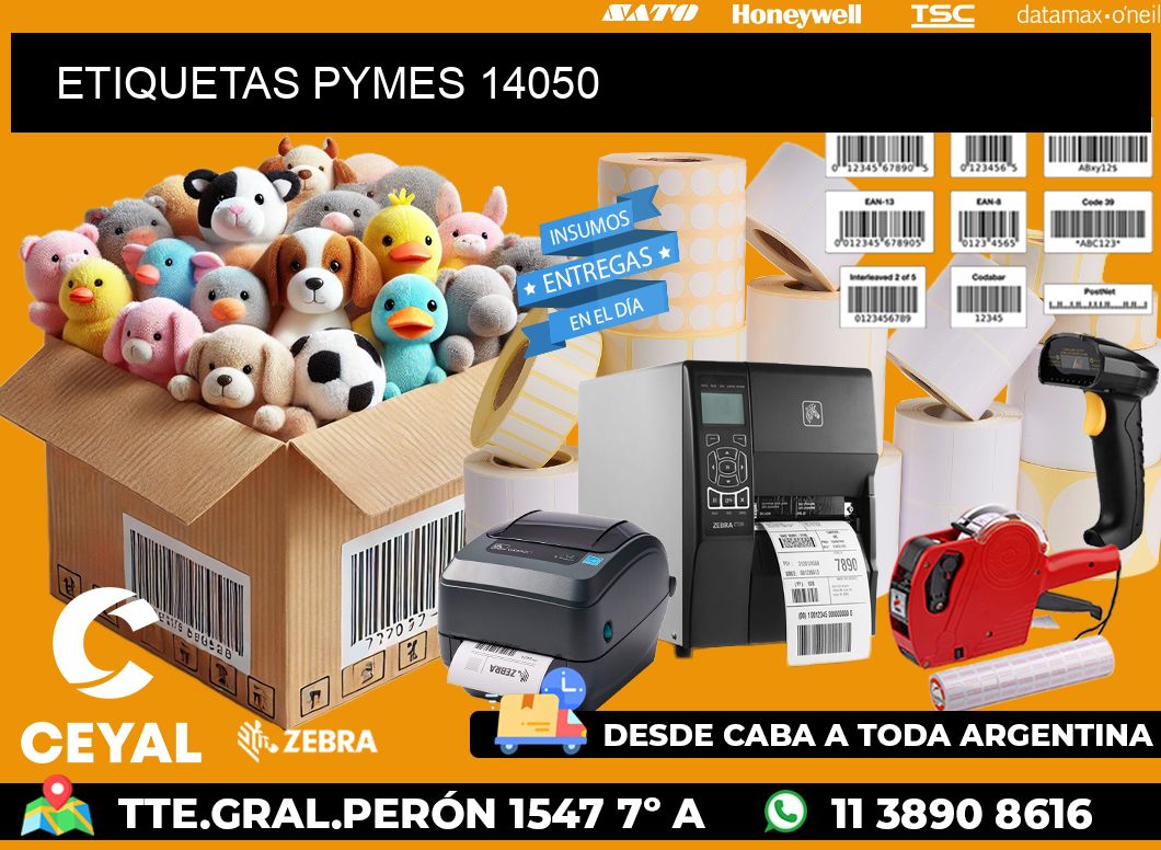 ETIQUETAS PYMES 14050