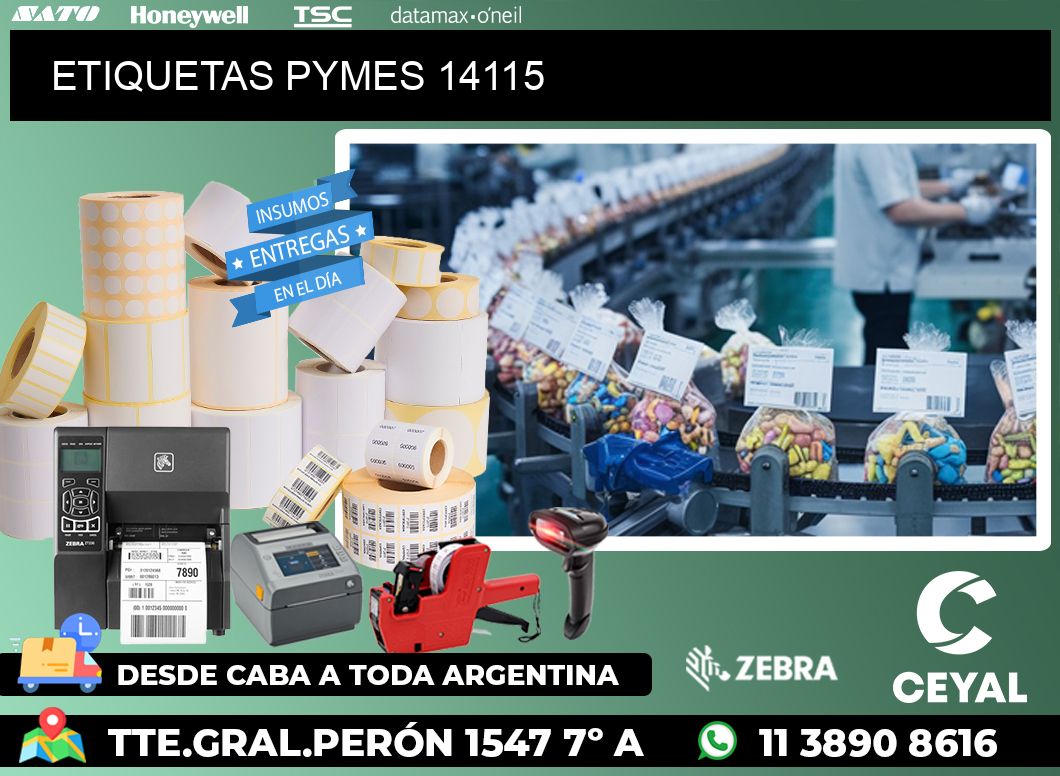 ETIQUETAS PYMES 14115