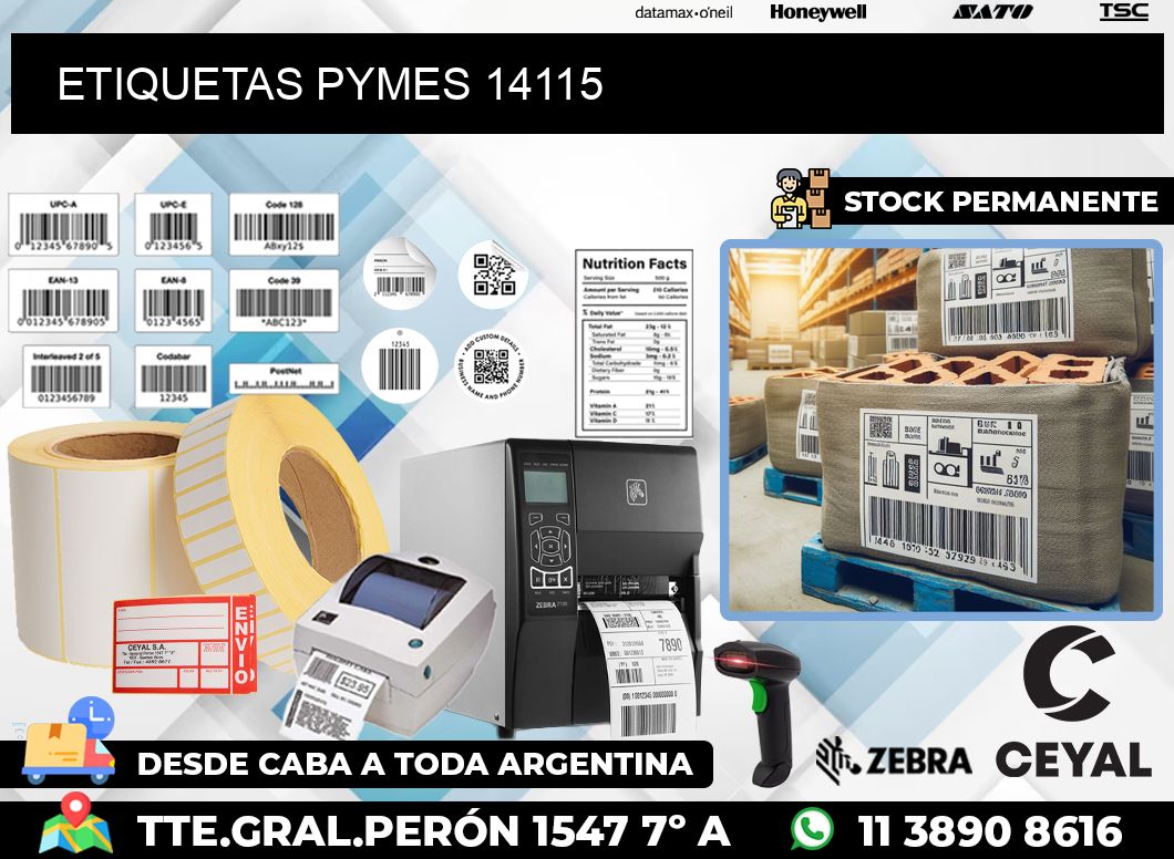 ETIQUETAS PYMES 14115