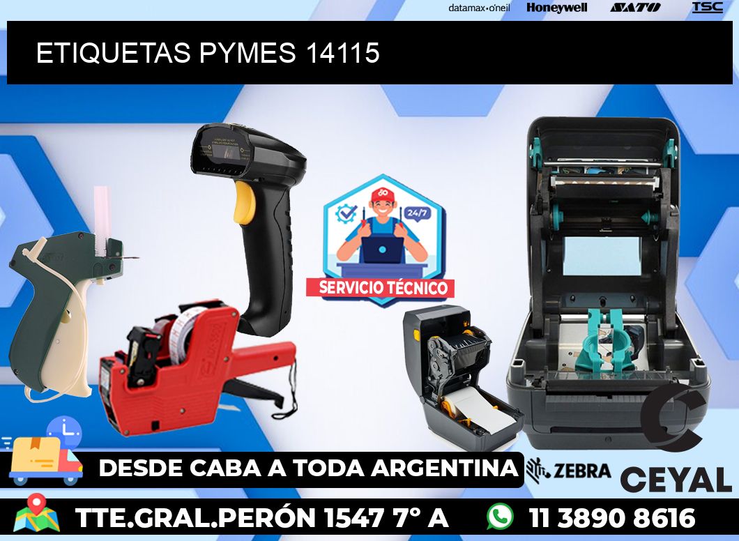 ETIQUETAS PYMES 14115