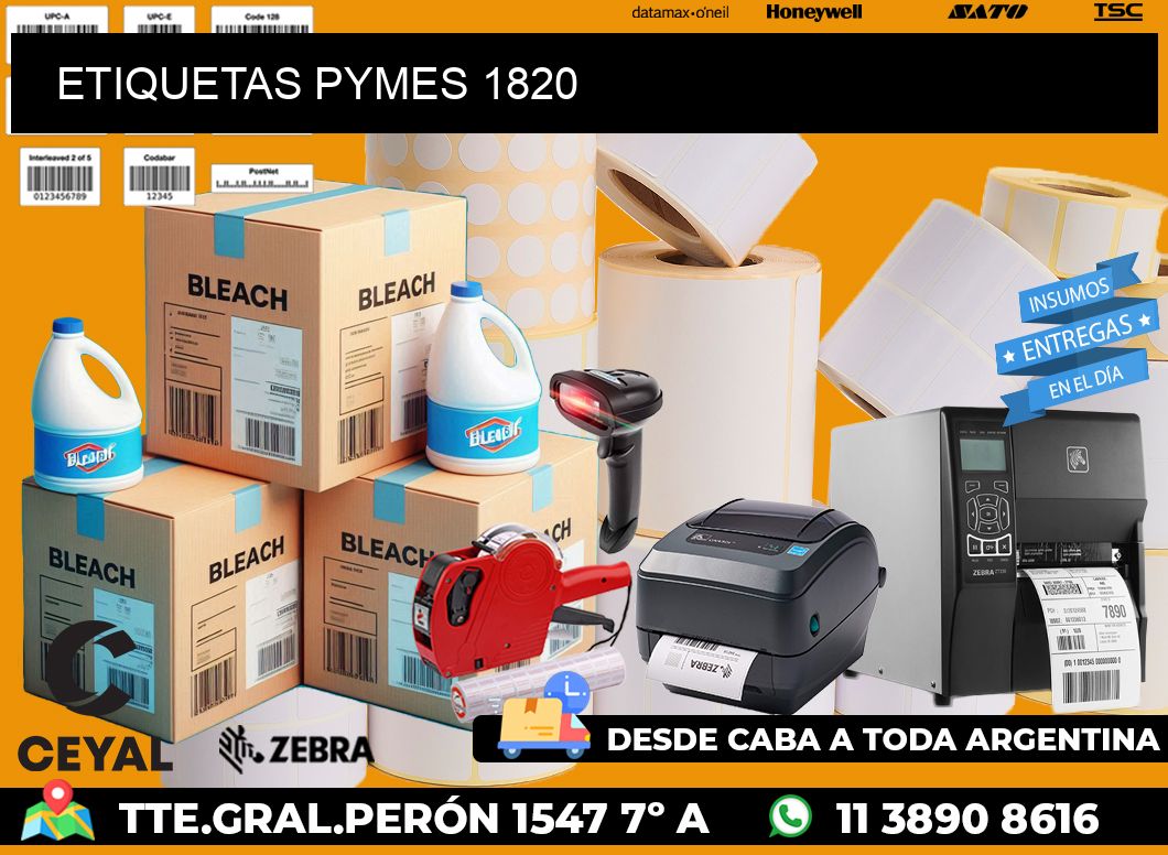 ETIQUETAS PYMES 1820