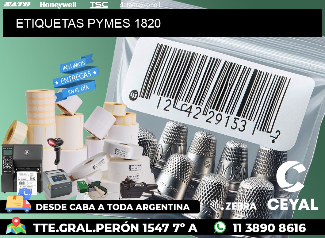 ETIQUETAS PYMES 1820