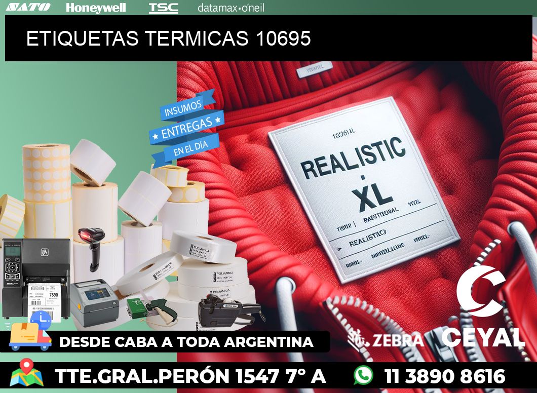 ETIQUETAS TERMICAS 10695