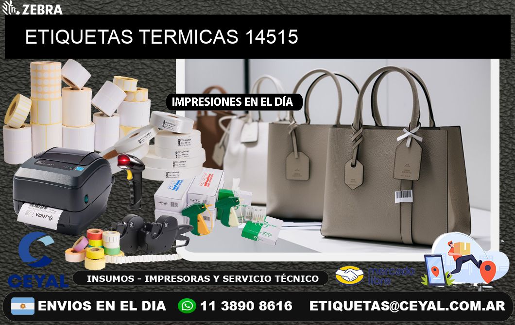 ETIQUETAS TERMICAS 14515