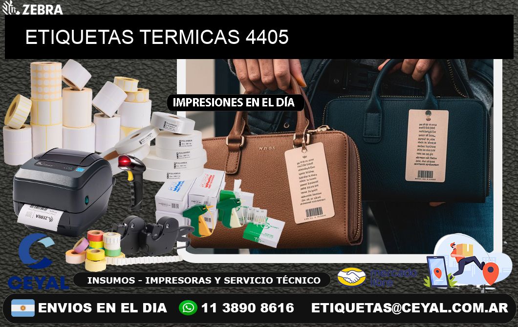 ETIQUETAS TERMICAS 4405