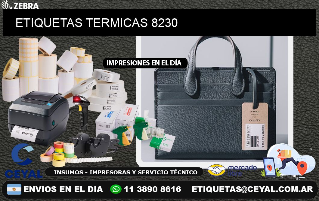 ETIQUETAS TERMICAS 8230