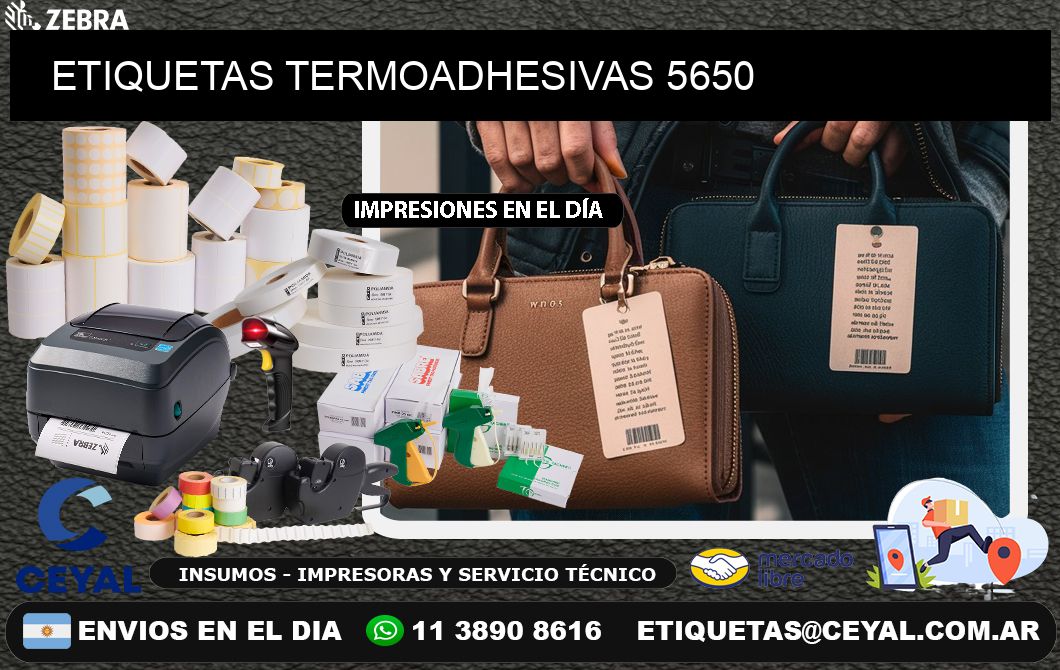 ETIQUETAS TERMOADHESIVAS 5650