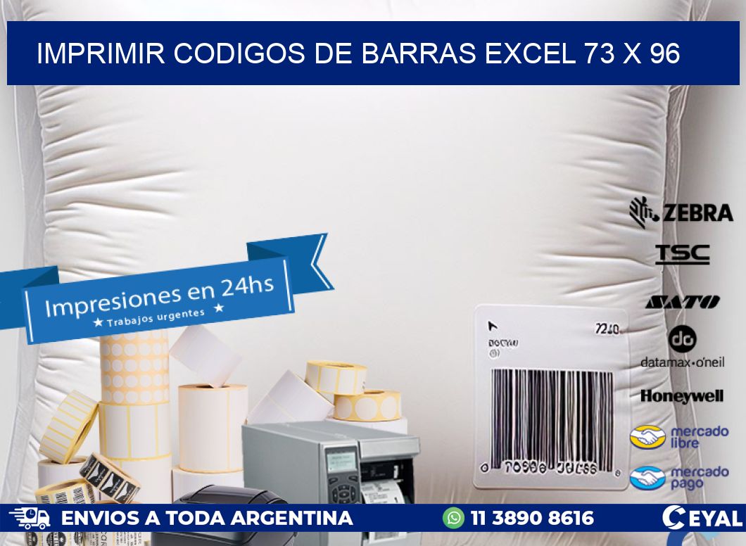 IMPRIMIR CODIGOS DE BARRAS EXCEL 73 x 96