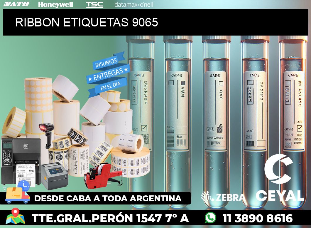 RIBBON ETIQUETAS 9065