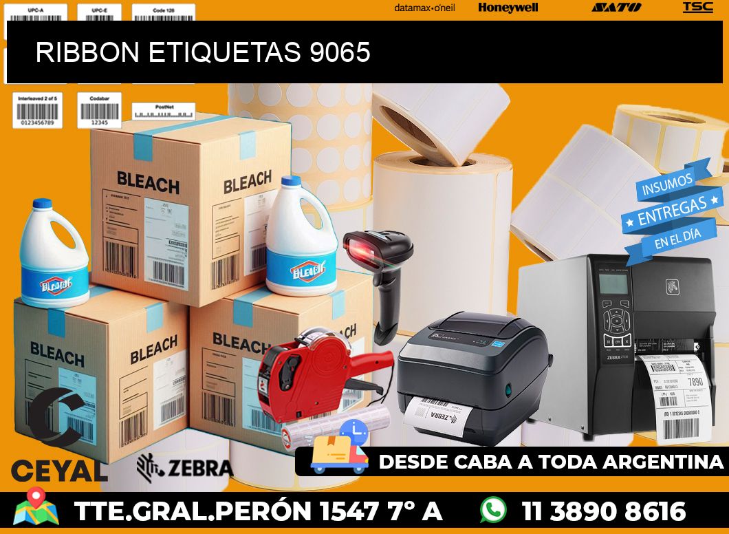 RIBBON ETIQUETAS 9065