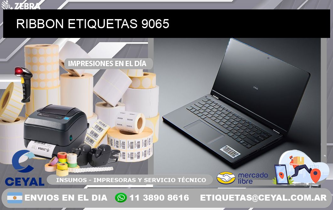 RIBBON ETIQUETAS 9065