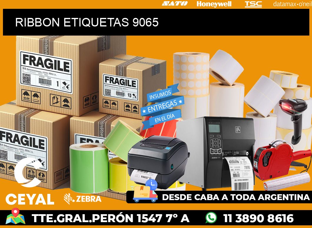 RIBBON ETIQUETAS 9065